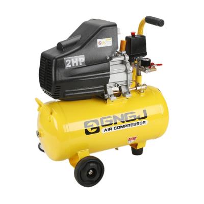 China 30L 2HP Pump Good Lubricated Direct Driven Air Compressor Portable Piston Style 110V 120V 220V 230V 240V for sale