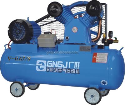 China Lubricated 40 Liters Mini Belt Driven Air Compressor Pump Popular Italy Piston for sale