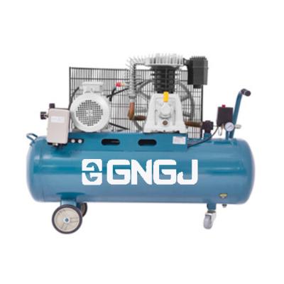 China Elephant Portable Hand Held Pneumatic Piston Lubricated Belt Driven Air Compressor for sale