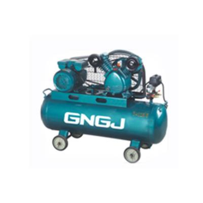 China Hot Selling Lubricated Heavy Duty Electric Belt Driven Pump Lubricated Air Compressor Machine Made In China for sale