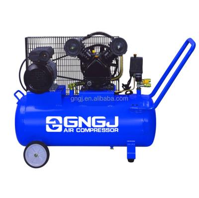 China Lubricated Piston V Belt Driven Air Compressor For 70L Plant for sale