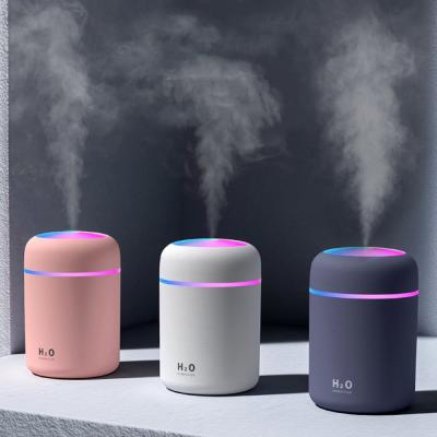 China Shine Portable 300Ml USB Hotel h2o Essential Oil Diffuser Amazon Hot Selling Cup Spray Humidifier Diffuser Humidifiers Spray Mist USB Car Humidifier for sale