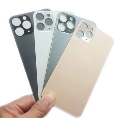 China Wholesale Top Big Hole Screen Protector Battery Back Door Protector Cover Panel For iPhone 6 7 8 11 12 pro XR X XS Max Back Glass for sale