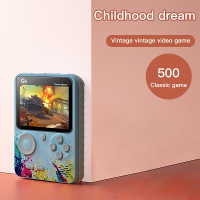 China Game Playing Hot Selling Portable Mini Handled Game Box 500 in 1 Retro Visual Sip Game Console Hand Retro 500 in 1 Sip Game Console for sale