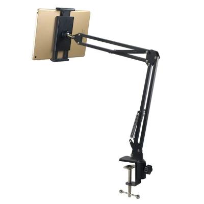 China 360 Adjustable Rotating Mobile Phone Holder Long Arm Mobile Phone Stand Flexible Lazy Bed Desk Bracket for sale