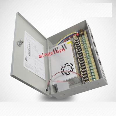 China CCTV Camera 9 Channels 12v 30a 360w 9ch CCTV Power Box Change Power Supply for 12v 350W Security Cameras for sale