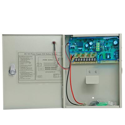 China Access Control 12V 5A 4 Channel CCTV Camera UPS Power Supply Box 12v 5a 4ch With Battery Backup S-60-12 4ch for sale