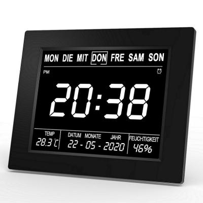 China Files Good Quality Multifunctional Letter Desk Digital Table Alarm Clock With Usb Charging Port for sale