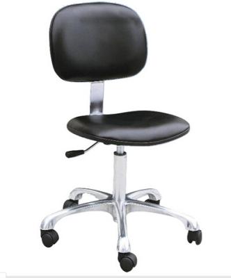 China Black PU Leather China Antistatic ESD Chair for sale