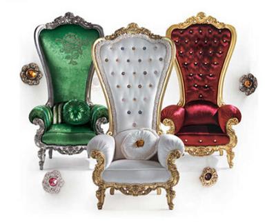 China Antique King Wedding China Throne Chair for sale