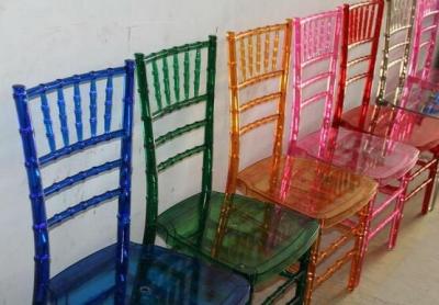 China China Resin Chiavari Chair for Wedding Event for sale