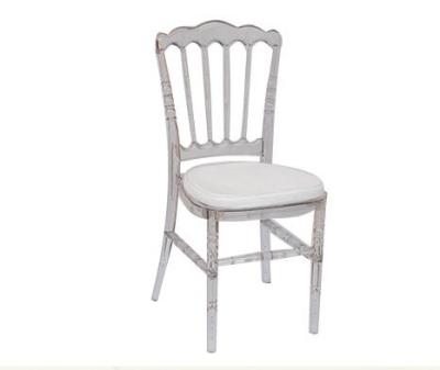 China Transparent Acrylic China Resin Napoleon Chair for Wedding,Party Event for sale