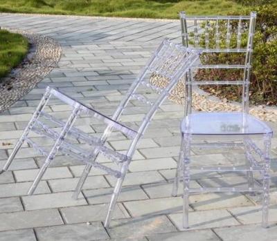 China Transparent PC Clear China Resin Chiavari Chair for Wedding,Party Event for sale