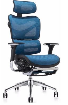 China New Design Executive China Ergonomic Mesh Chair with Footrest for sale