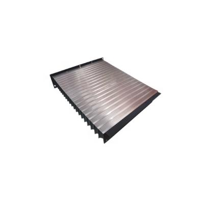 China CNC Machine Guideway LIONSHELL Equipment Pad Giddings Hermle Laser Cutting Spark Proof Sewed Shape Roof Guide Way Oblique Weld Cover for sale