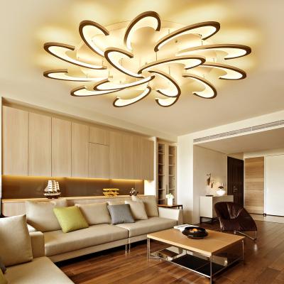 China CE RoHS Modern Home Bedroom Acrylic Aluminum Ceiling Lamp LED FixturesPostmodern Indoor Lighting Nordic Bedroom for sale