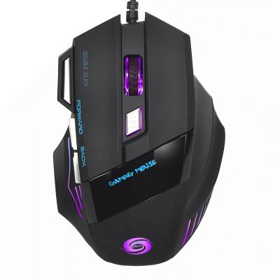 China Promotional Price 5500 DPI A868 RGB USB Programmable Game Mouse HXSJ Hot Sale Wired Gaming Mouse For Gamer Deaktop Computer For Apple Laptop for sale