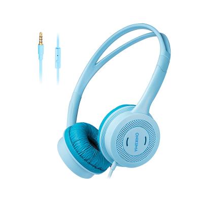 China Lightweight M100 Kids Headphones Wired Kids Earbuds With 3.5mm Jack Adjustable Headband Stereo Sound For iPad Cell Phone School for sale