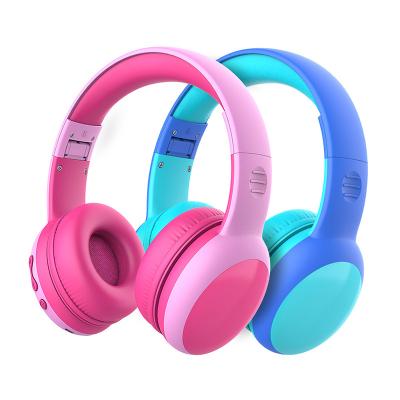 China Adjustable Headband Earphone E61 Kids Hearing Protection Wireless Blutooth Headset Kids Earbuds For iPad Study School for sale