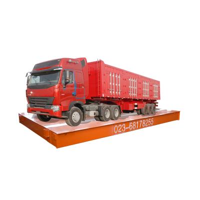 China High Quality Durable Steel Material 3*18m 2 Way Video Truck Weigh Bridge Scale for sale