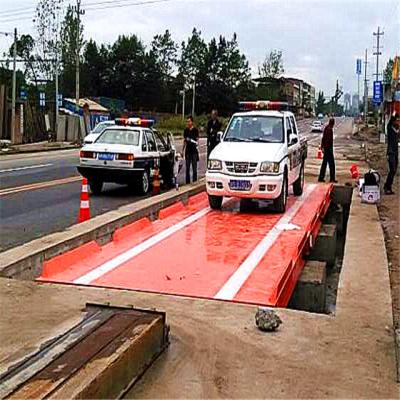 China High Quality Durable Steel Material 16m x 3m 60 Ton Capacity Ladder Weighbridge Truck Te koop