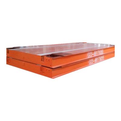 China High Quality Durable Steel Material 3*9m 4 Way Video Truck Weigh Bridge Scale en venta