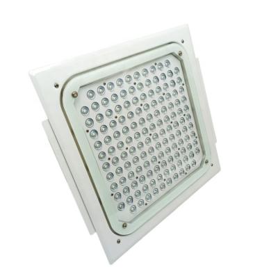 China High Brightness High Quality Waterproof Ceiling Mounted Square 100W 150W 150Lm/W High Bright LED Gas Station Canopy Lights for sale