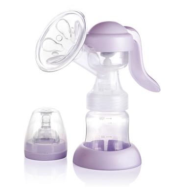 China BPA Free Manual Breast Milk AOV6813 Pump With 150ml Bottle for sale