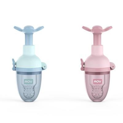 China New Design AOV5621 BPA Free Food Grade Baby Food Nipple Fruit Vegetable Spicy Feeder for sale