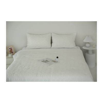 China High Quality Cheap Price Customization Soft Exquisite Polyester Brushed Embossed Comforter for sale