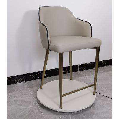 China Removable Cover Luxury Design Gray Leather With Black Piping Modern Dining Chairs For Sale for sale