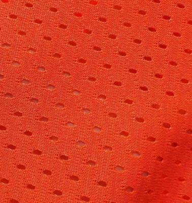 China Polyester Fabric Hole Mesh Fabric Shrink-Resistant Sport Mesh Fabric for sale