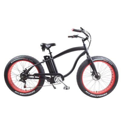 China 2020 Aluminum Alloy Fat Tire Fat Bike Electric Snow Bike 48V 500W Beach Cruiser Ebike SAFEWAY GT-26F2 Fat ebike for sale