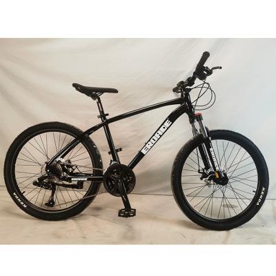 China Aluminum Alloy Frame Super Strong Integrated Mountain Bicycle For Men Adult Ordinary Seat 24 Inch for sale