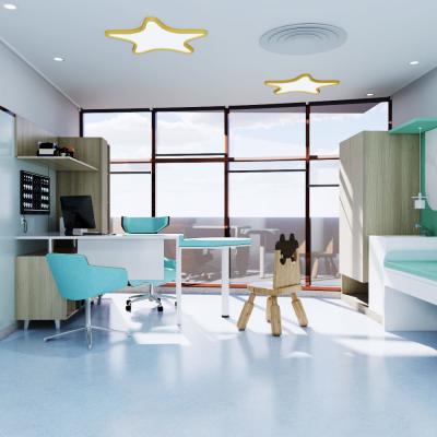 China Relle Anti-Bacterial Homogeneous Healthcare Flooring For Hospital for sale