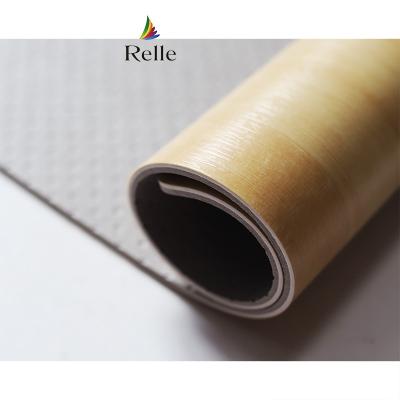 China Multi Sports Hall Floor Sport Court Flooring Manufacture Relle 4.5mm Wood PVC Sheet for sale