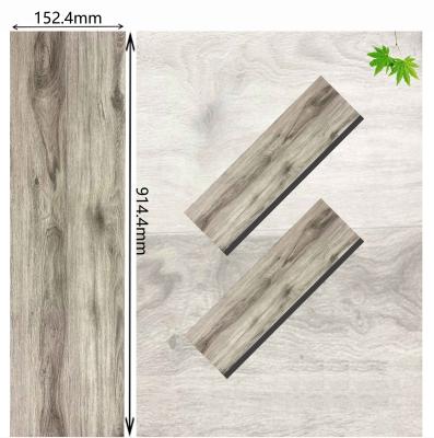 China Anti Slip Grey LVT Flooring 2mm Commercial Vinyl Plank Flooring for sale