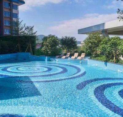 China Revestimentos de piscina de vinil Relle Revestimentos de piscina de mosaico azul à venda