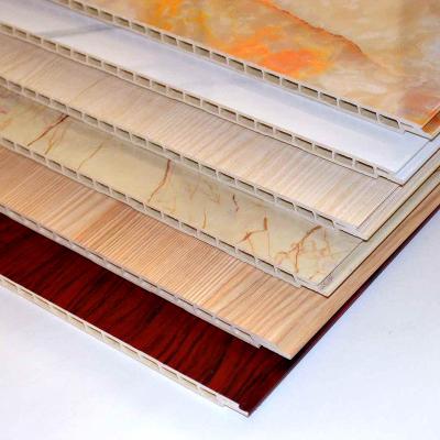 China Fireproof PVC Wood Effect Wall Panels 2000mm-5000mm Plastic Wood Effect Cladding for sale