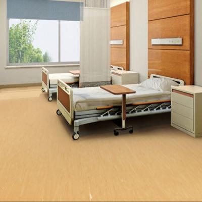 China PVC Homogeneous Library Flooring Anti Bacterial Homogeneous Floor for sale