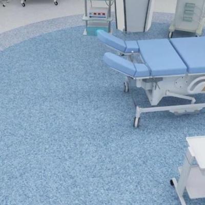 Chine Salle blanche plancher homogène en vinyle de 2 m plancher en vinyle pour l'hôpital à vendre