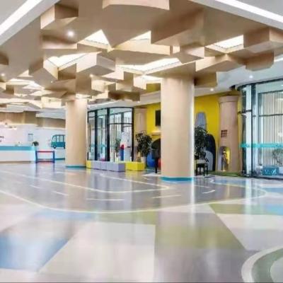 China Antibacterial Flooring Hospitals Homogeneous Natural Rubber Flooring For Hospitals for sale