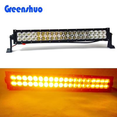 China Wholesale 22inch LED Work Light Bar Spot Amber Flood Combo For ATV Off Road Motor 4WD SUV All for sale