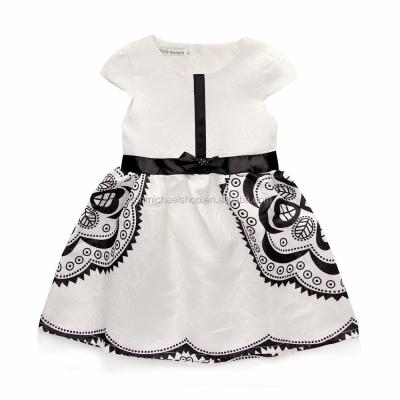 China Viable Hot Sale Bow Dress Baby Girl Party Sleeveless Princess Dressed for sale