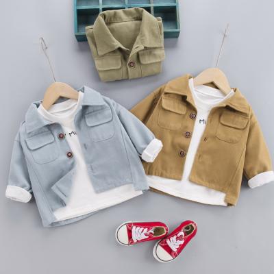 China ENGLAND STYLE 2021 New Spring Autumn Wholesale Cotton Boys Cardigan Children Jacket Boys Korean Children's Jacket for sale