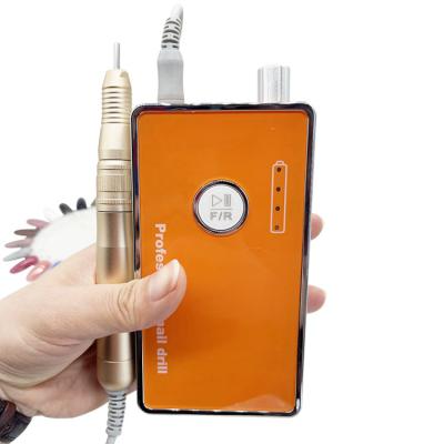 China Electric Nail Drill Machine Nail Polishing Pen Nails Drill Machine Rechargeable Nail Grinder 13*7*4cm/13.5*1.8cm for sale