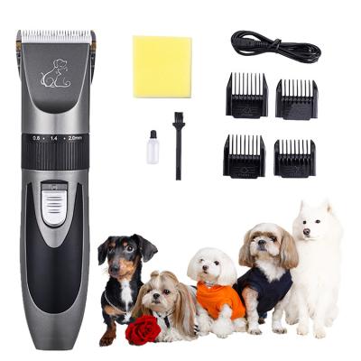 China 2021 New Design Viable Rechargeable Pet Grooming Clipper Dog Hair Trimmer for sale