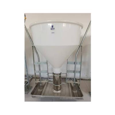 China Farms Quality Farm Equipment Stainless Steel Wet And Dry Bowl For Piglet for sale