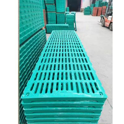 China Factory supply high quality plastic slat slat farm floor drain board manure pp plastic board for sale