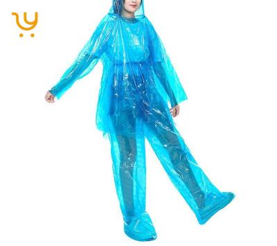 China Breathable Disposable Adult Ancient Raincoat Emergency Raincoat Outdoor Rain Coat Set Hood Travel Camping Must Rain for sale